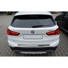 Накладка на задний бампер BMW X1 F48 (2015-)